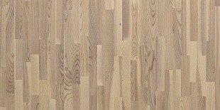 Паркетная доска WoodPecker Ясень Белый лак