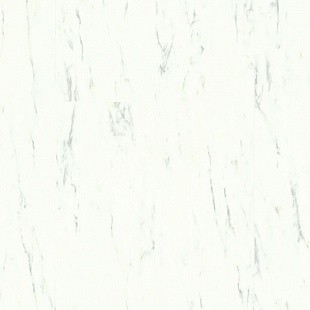 Виниловая плитка Quick-Step Ambient Glue AMGP40136 Мрамор Каррарский Белый