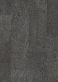 Виниловая плитка Quick-Step Ambient Glue AMGP40035 Сланец чёрный