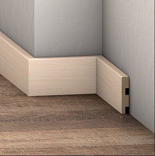 Плинтус НМ1780 Молочный